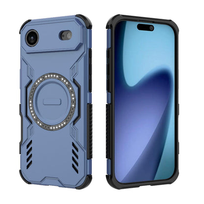 Apple iPhone Air Butterfly Armor MagSafe Magnetic Ring Shockproof Protective Phone Case with Stand