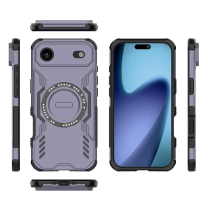 Apple iPhone Air Butterfly Armor MagSafe Magnetic Ring Shockproof Protective Phone Case with Stand