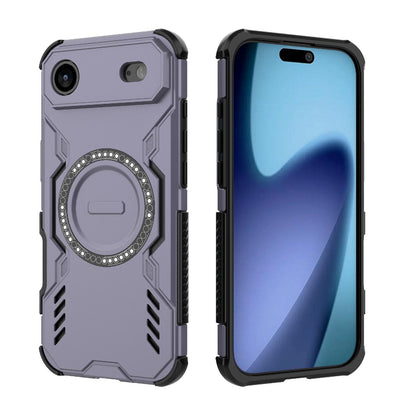 Apple iPhone Air Butterfly Armor MagSafe Magnetic Ring Shockproof Protective Phone Case with Stand