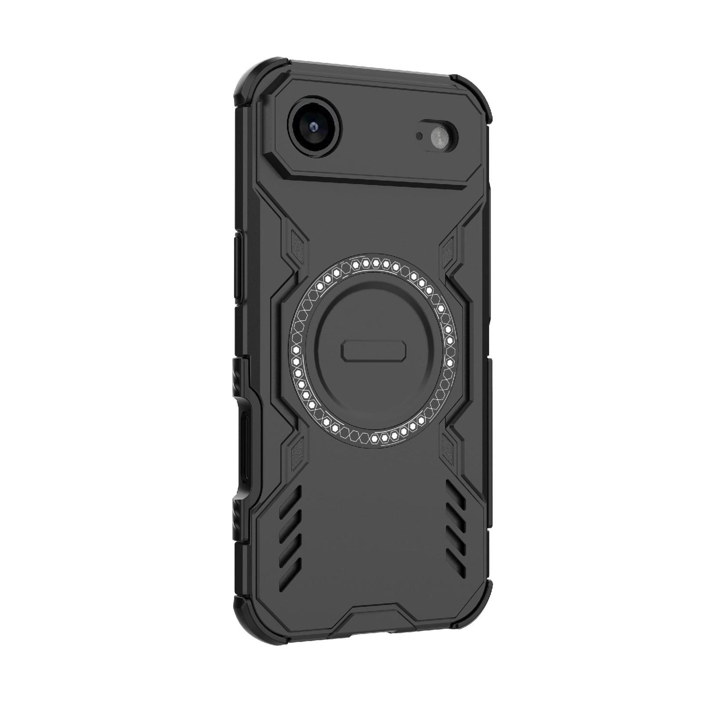 Apple iPhone Air Butterfly Armor MagSafe Magnetic Ring Shockproof Protective Phone Case with Stand