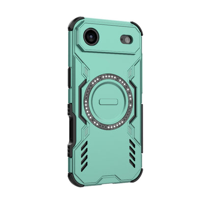 Apple iPhone Air Butterfly Armor MagSafe Magnetic Ring Shockproof Protective Phone Case with Stand