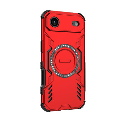 Apple iPhone Air Butterfly Armor MagSafe Magnetic Ring Shockproof Protective Phone Case with Stand