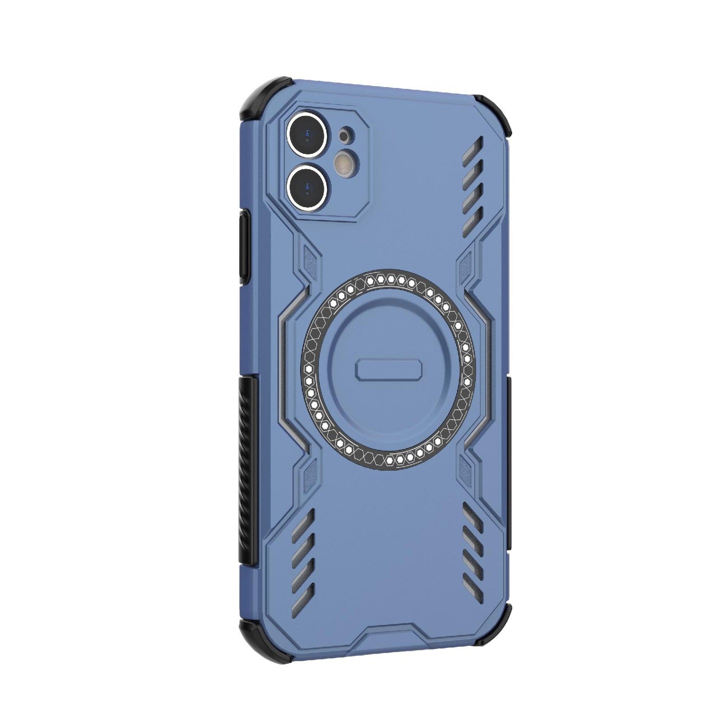 Apple iPhone 11 Butterfly Armor MagSafe Magnetic Ring Shockproof Protective Phone Case with Stand