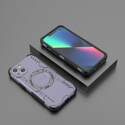 Apple iPhone 13 Butterfly Armor MagSafe Magnetic Ring Shockproof Protective Phone Case with Stand