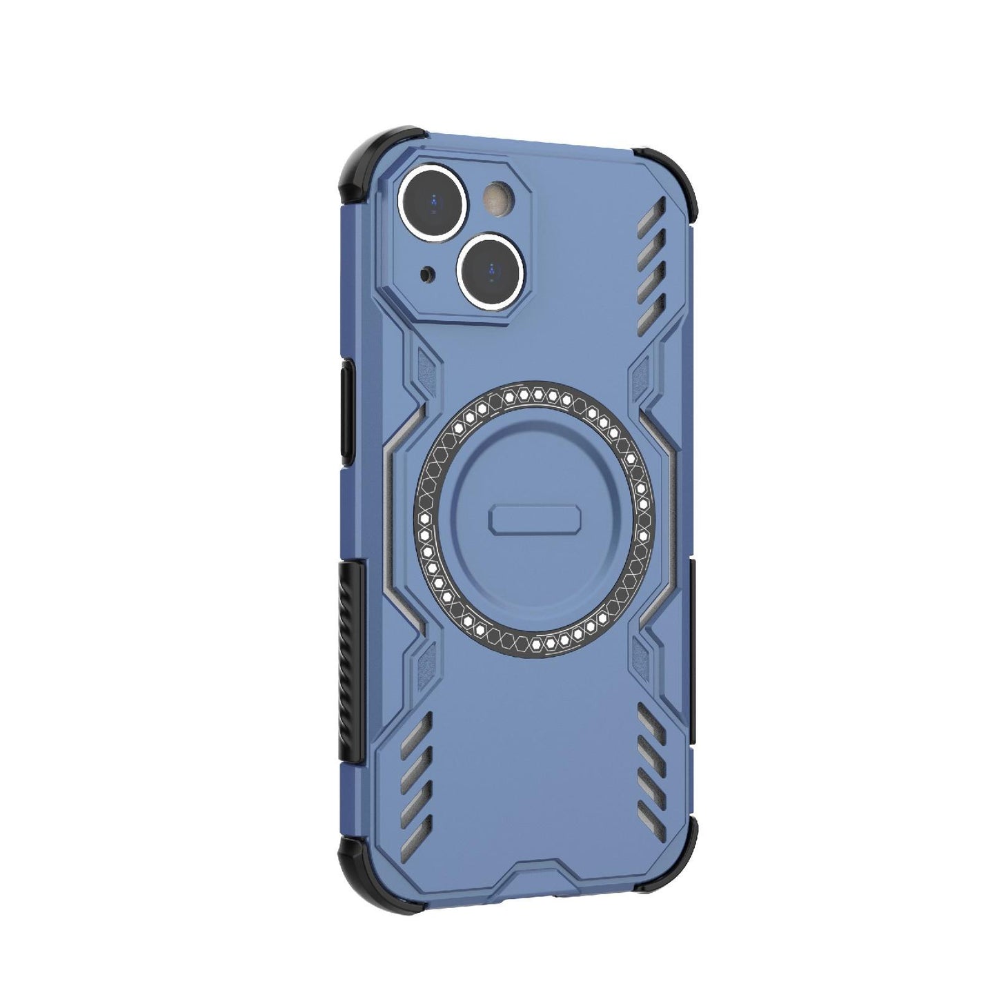 Apple iPhone 14 Butterfly Armor MagSafe Magnetic Ring Shockproof Protective Phone Case with Stand
