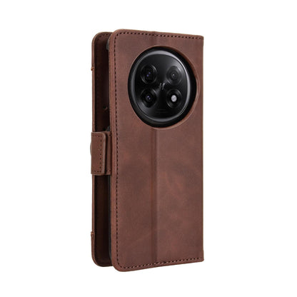 OPPO Find N5 Skin Feel PU Leather Wallet Phone Case with Card Slots, Cash Pocket, Magnetic Closure, Built-In Stand, Full Protection TPU Cover