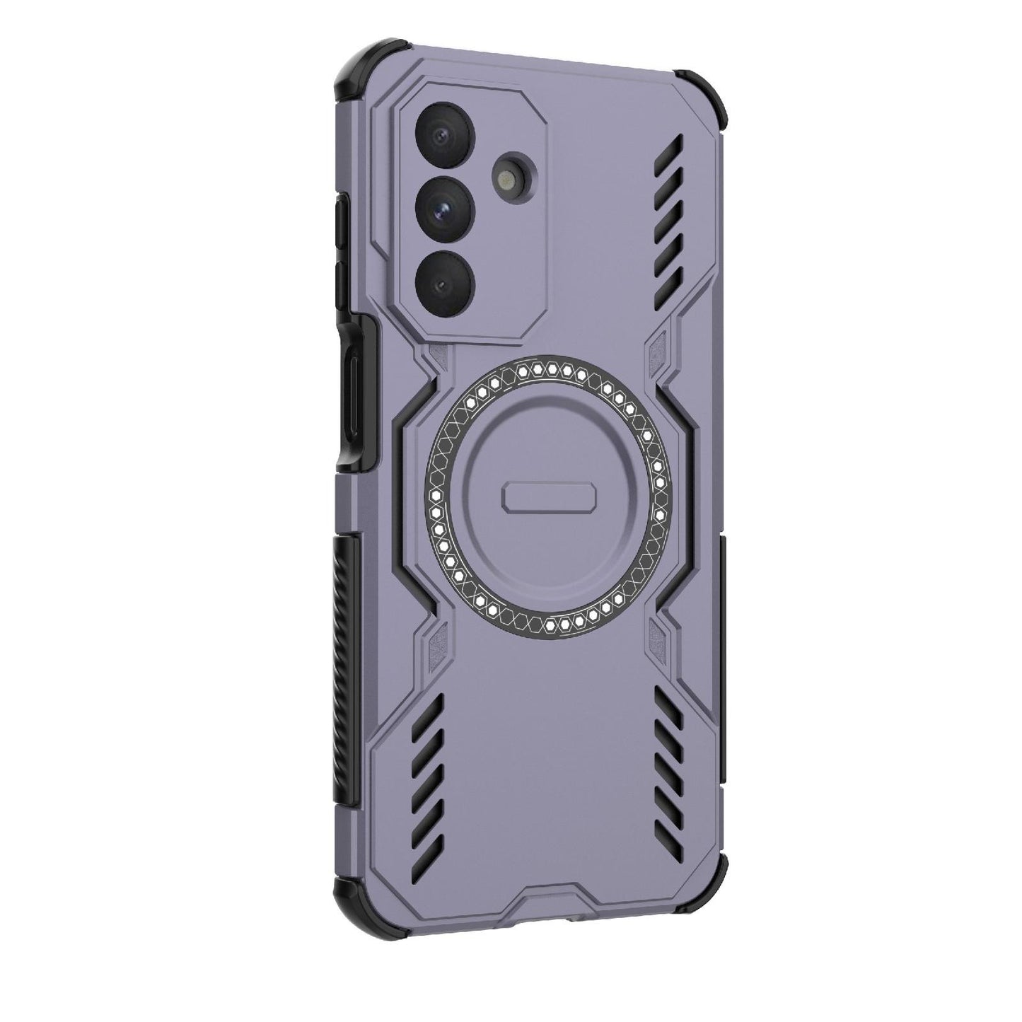 Samsung Galaxy A26 5G Butterfly Armor MagSafe Magnetic Ring Shockproof Protective Phone Case with Stand