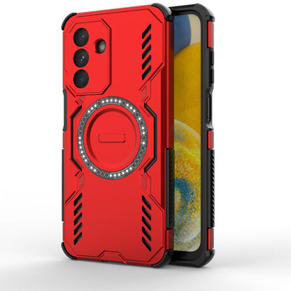 Samsung Galaxy A26 5G Butterfly Armor MagSafe Magnetic Ring Shockproof Protective Phone Case with Stand