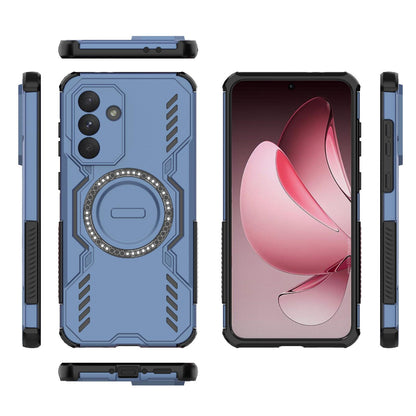 Samsung Galaxy A56 5G Butterfly Armor MagSafe Magnetic Ring Shockproof Protective Phone Case with Stand
