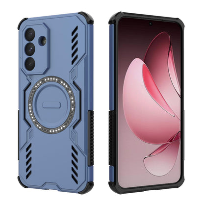 Samsung Galaxy A56 5G Butterfly Armor MagSafe Magnetic Ring Shockproof Protective Phone Case with Stand