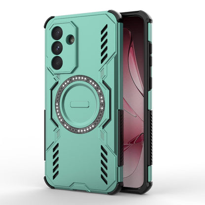 Samsung Galaxy A56 5G Butterfly Armor MagSafe Magnetic Ring Shockproof Protective Phone Case with Stand
