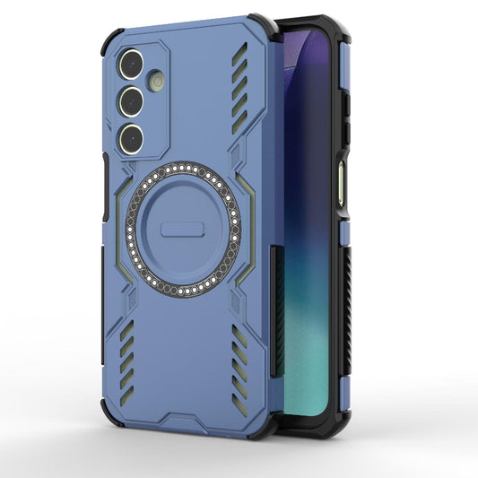 Samsung Galaxy A25 5G Butterfly Armor MagSafe Magnetic Ring Shockproof Protective Phone Case with Stand