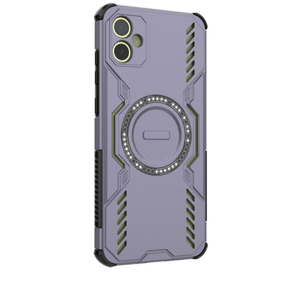 Samsung Galaxy A05 4G Butterfly Armor MagSafe Magnetic Ring Shockproof Protective Phone Case with Stand