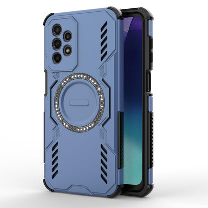 Samsung Galaxy A23 Butterfly Armor MagSafe Magnetic Ring Shockproof Protective Phone Case with Stand