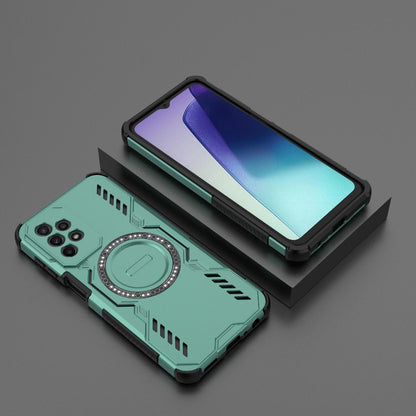 Samsung Galaxy A23 Butterfly Armor MagSafe Magnetic Ring Shockproof Protective Phone Case with Stand