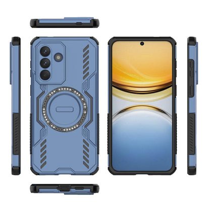 Samsung Galaxy A57 5G Butterfly Armor MagSafe Magnetic Ring Shockproof Protective Phone Case with Stand