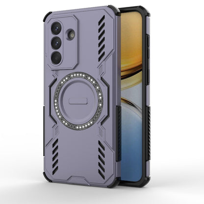 Samsung Galaxy A57 5G Butterfly Armor MagSafe Magnetic Ring Shockproof Protective Phone Case with Stand