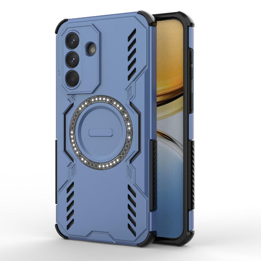 Samsung Galaxy A37 5G Butterfly Armor MagSafe Magnetic Ring Shockproof Protective Phone Case with Stand