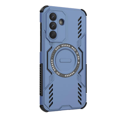 Samsung Galaxy A37 5G Butterfly Armor MagSafe Magnetic Ring Shockproof Protective Phone Case with Stand