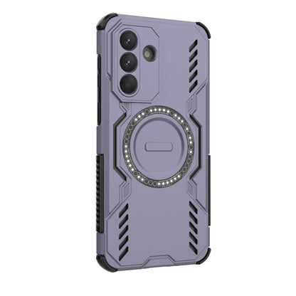 Samsung Galaxy A37 5G Butterfly Armor MagSafe Magnetic Ring Shockproof Protective Phone Case with Stand