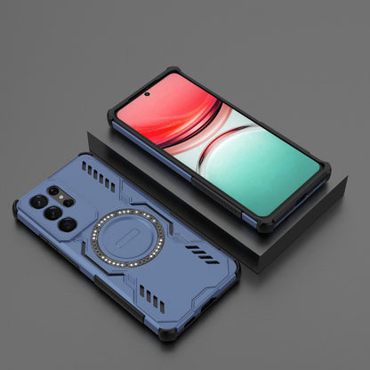 Samsung Galaxy S21 Ultra 5G Butterfly Armor MagSafe Magnetic Ring Shockproof Protective Phone Case with Stand