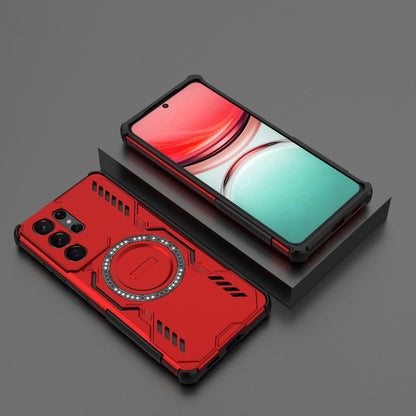 Samsung Galaxy S21 Ultra 5G Butterfly Armor MagSafe Magnetic Ring Shockproof Protective Phone Case with Stand