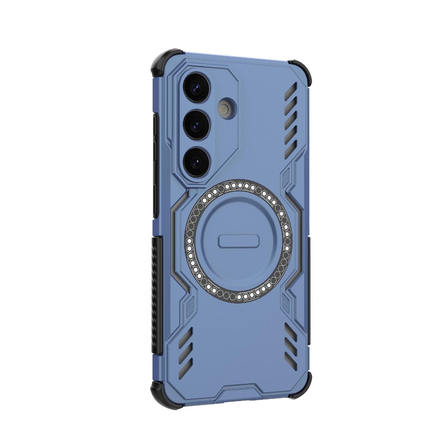 Samsung Galaxy S26 5G Butterfly Armor MagSafe Magnetic Ring Shockproof Protective Phone Case with Stand