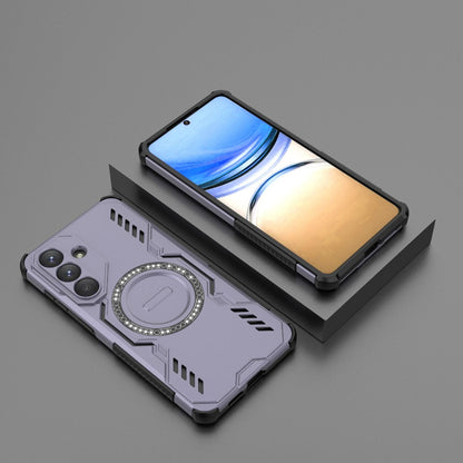 Samsung Galaxy S26+ 5G Butterfly Armor MagSafe Magnetic Ring Shockproof Protective Phone Case with Stand