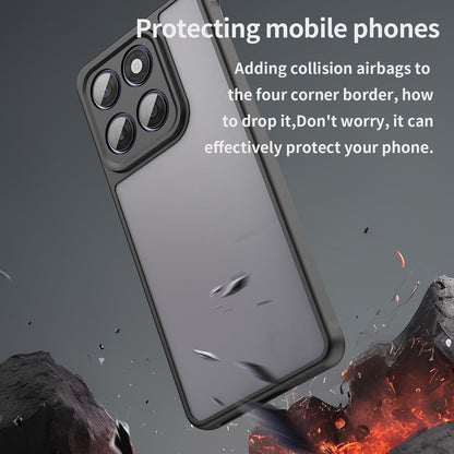Motorola Edge 60 Fusion TPU Hybrid PC Frosted Phone Case with Durable Scratch, Dirt & Wear Protection, Precise Cutouts, Lightweight Easy-Fit Slim Cover