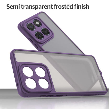 Motorola Edge 60 Fusion TPU Hybrid PC Frosted Phone Case with Durable Scratch, Dirt & Wear Protection, Precise Cutouts, Lightweight Easy-Fit Slim Cover