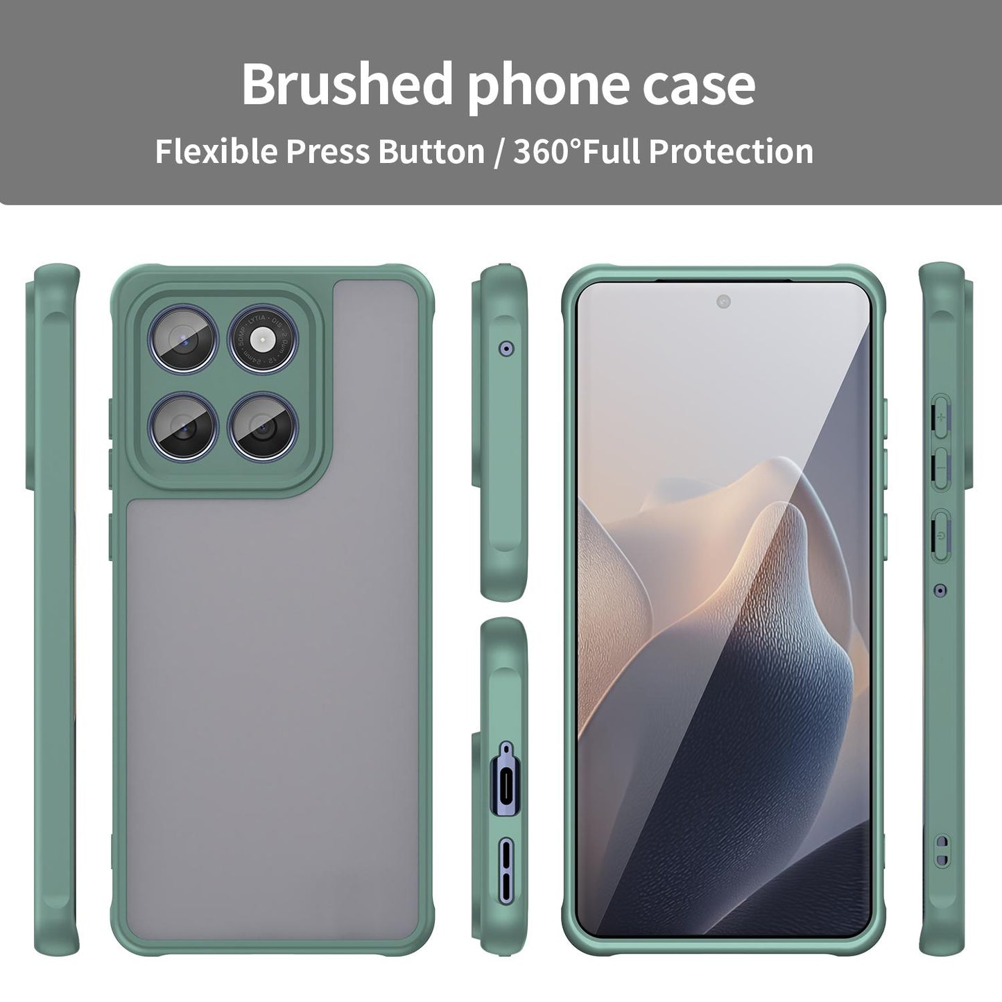 Motorola Edge 60 TPU Hybrid PC Frosted Phone Case with Durable Scratch, Dirt & Wear Protection, Precise Cutouts, Lightweight Easy-Fit Slim Cover