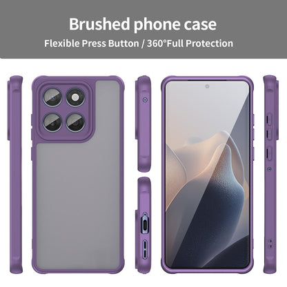 Motorola Edge 60 TPU Hybrid PC Frosted Phone Case with Durable Scratch, Dirt & Wear Protection, Precise Cutouts, Lightweight Easy-Fit Slim Cover