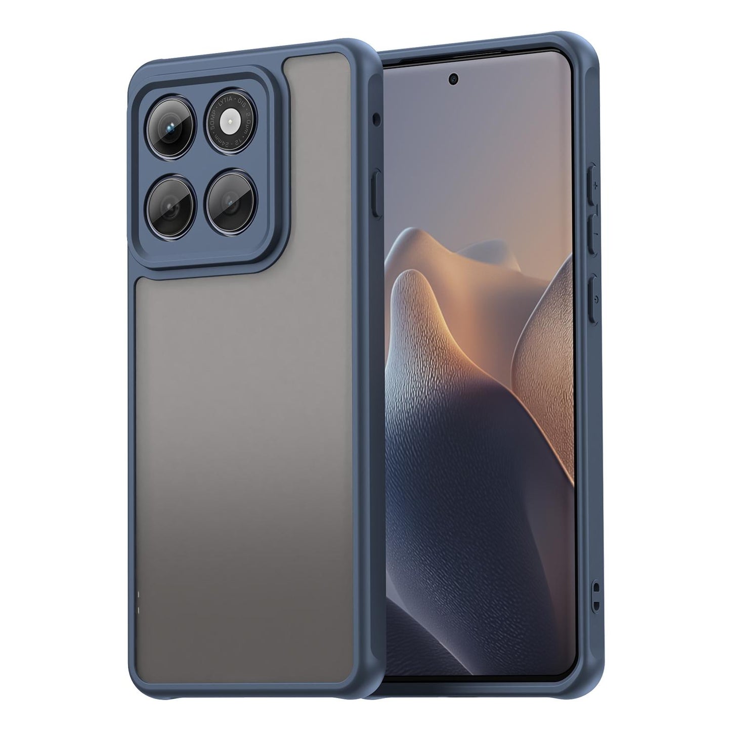 Motorola Edge 5G 2025 TPU Hybrid PC Frosted Phone Case with Durable Scratch, Dirt & Wear Protection, Precise Cutouts, Lightweight Easy-Fit Slim Cover