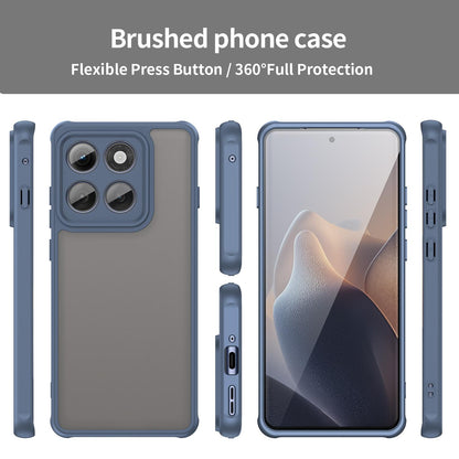 Motorola Edge 5G 2025 TPU Hybrid PC Frosted Phone Case with Durable Scratch, Dirt & Wear Protection, Precise Cutouts, Lightweight Easy-Fit Slim Cover