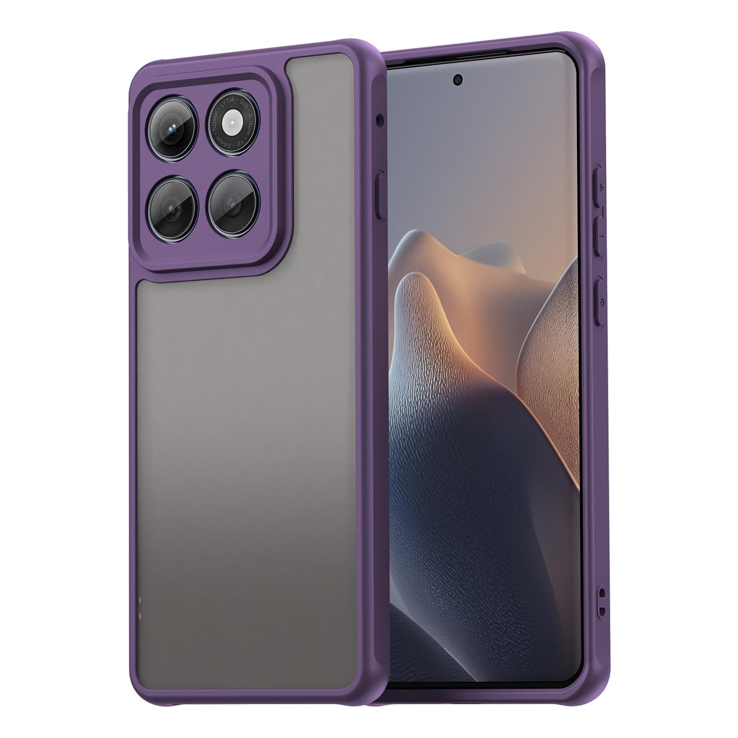 Motorola Edge 5G 2025 TPU Hybrid PC Frosted Phone Case with Durable Scratch, Dirt & Wear Protection, Precise Cutouts, Lightweight Easy-Fit Slim Cover