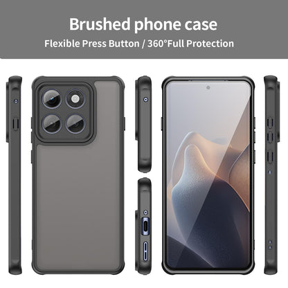 Motorola Edge 60 Pro TPU Hybrid PC Frosted Phone Case with Durable Scratch, Dirt & Wear Protection, Precise Cutouts, Lightweight Easy-Fit Slim Cover
