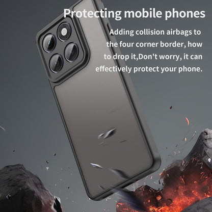 Motorola Edge 60 Pro TPU Hybrid PC Frosted Phone Case with Durable Scratch, Dirt & Wear Protection, Precise Cutouts, Lightweight Easy-Fit Slim Cover