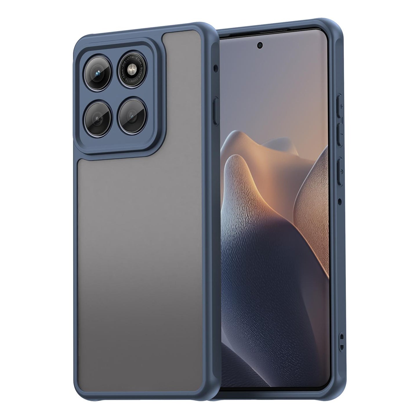 Motorola Edge 60 Pro TPU Hybrid PC Frosted Phone Case with Durable Scratch, Dirt & Wear Protection, Precise Cutouts, Lightweight Easy-Fit Slim Cover