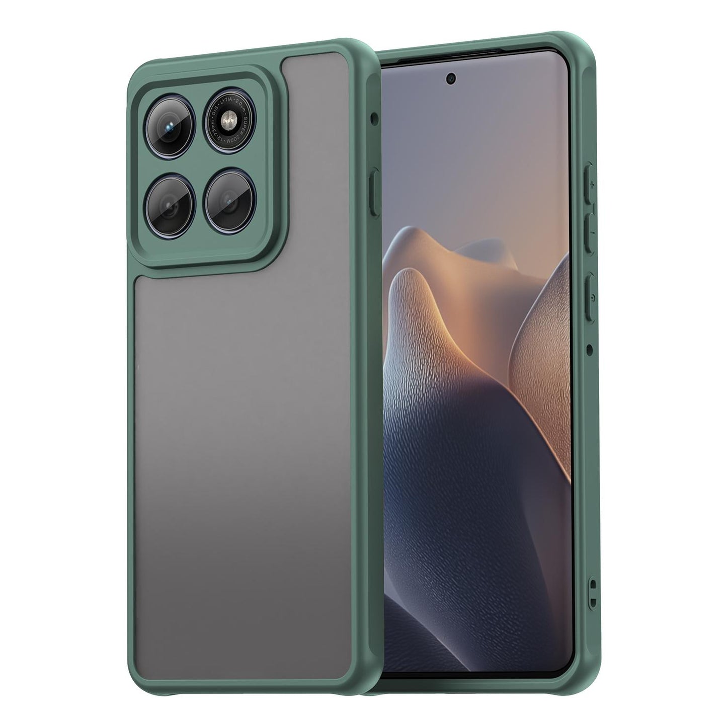 Motorola Edge 60 Pro TPU Hybrid PC Frosted Phone Case with Durable Scratch, Dirt & Wear Protection, Precise Cutouts, Lightweight Easy-Fit Slim Cover