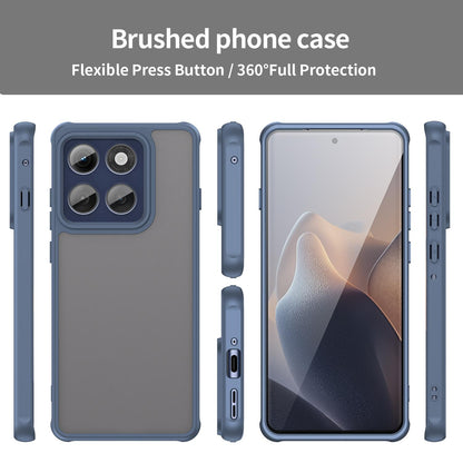 Motorola Edge 60s Pro 5G TPU Hybrid PC Frosted Phone Case with Durable Scratch, Dirt & Wear Protection, Precise Cutouts, Lightweight Easy-Fit Slim Cover