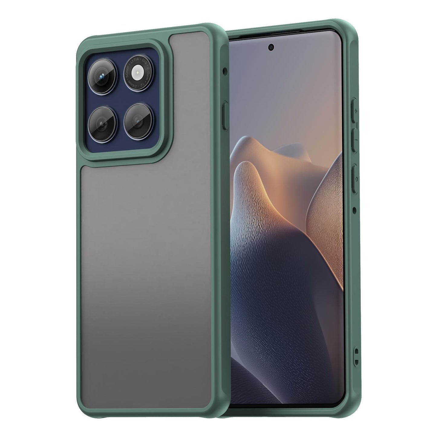Motorola Edge 60s Pro 5G TPU Hybrid PC Frosted Phone Case with Durable Scratch, Dirt & Wear Protection, Precise Cutouts, Lightweight Easy-Fit Slim Cover