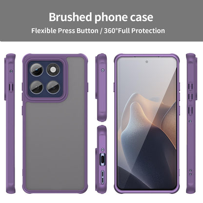 Motorola Edge 60s Pro 5G TPU Hybrid PC Frosted Phone Case with Durable Scratch, Dirt & Wear Protection, Precise Cutouts, Lightweight Easy-Fit Slim Cover