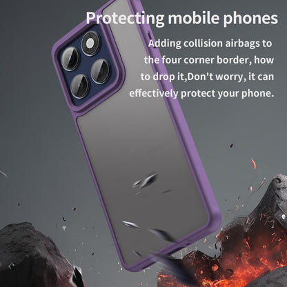 Motorola Edge 60s Pro 5G TPU Hybrid PC Frosted Phone Case with Durable Scratch, Dirt & Wear Protection, Precise Cutouts, Lightweight Easy-Fit Slim Cover