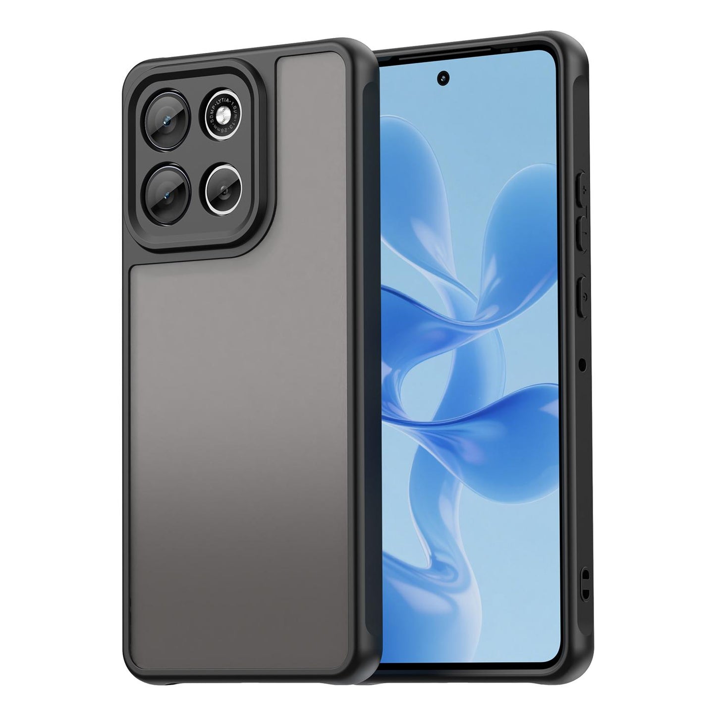 Motorola Moto G86 5G TPU Hybrid PC Frosted Phone Case with Durable Scratch, Dirt & Wear Protection, Precise Cutouts, Lightweight Easy-Fit Slim Cover