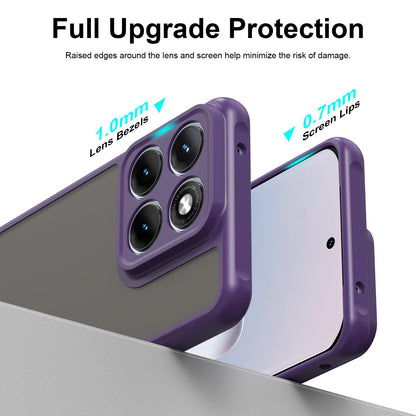 Motorola Edge 70 Fusion 5G TPU Hybrid PC Frosted Phone Case with Durable Scratch, Dirt & Wear Protection, Precise Cutouts, Lightweight Easy-Fit Slim Cover