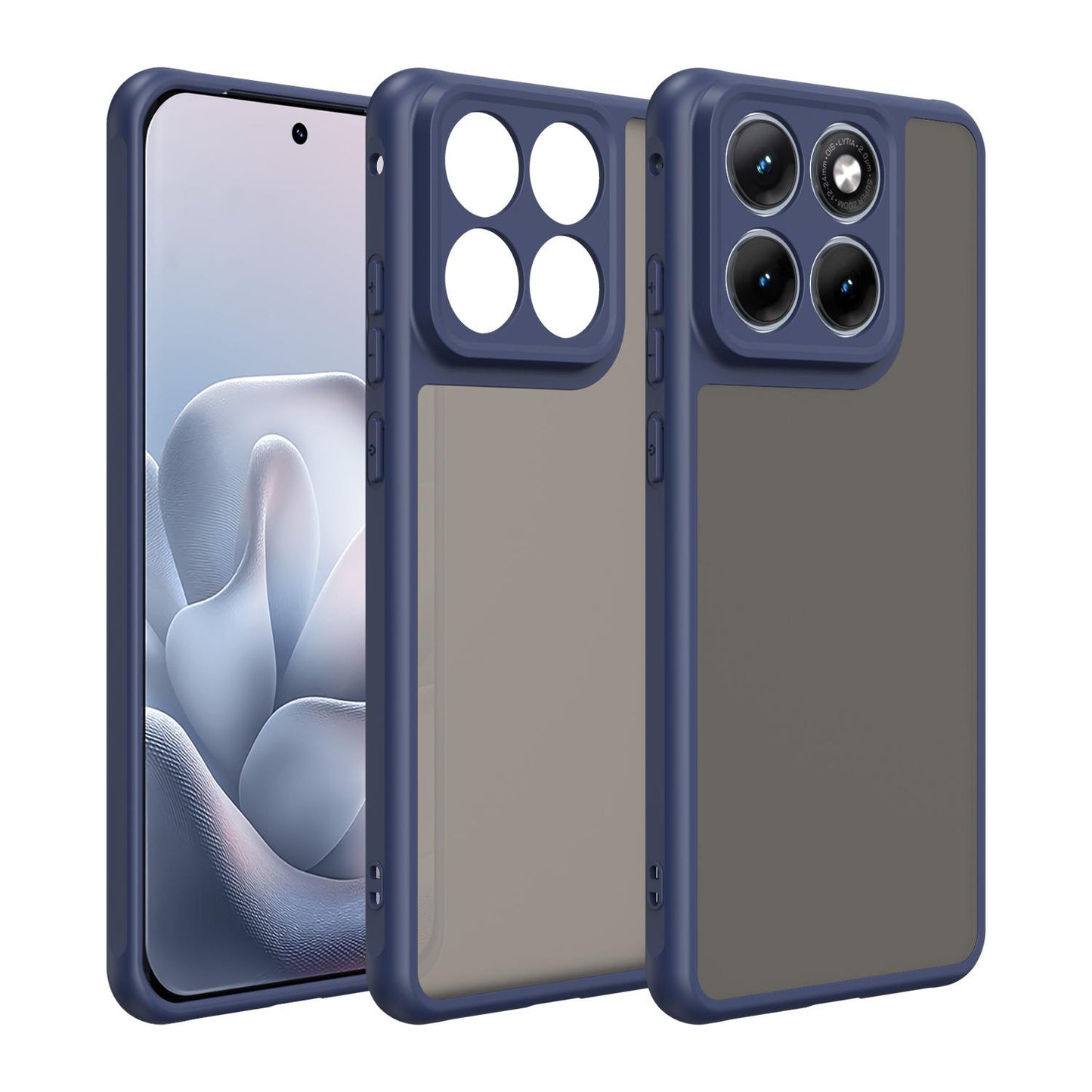 Motorola Edge 70 Fusion+ 5G TPU Hybrid PC Frosted Phone Case with Durable Scratch, Dirt & Wear Protection, Precise Cutouts, Lightweight Easy-Fit Slim Cover