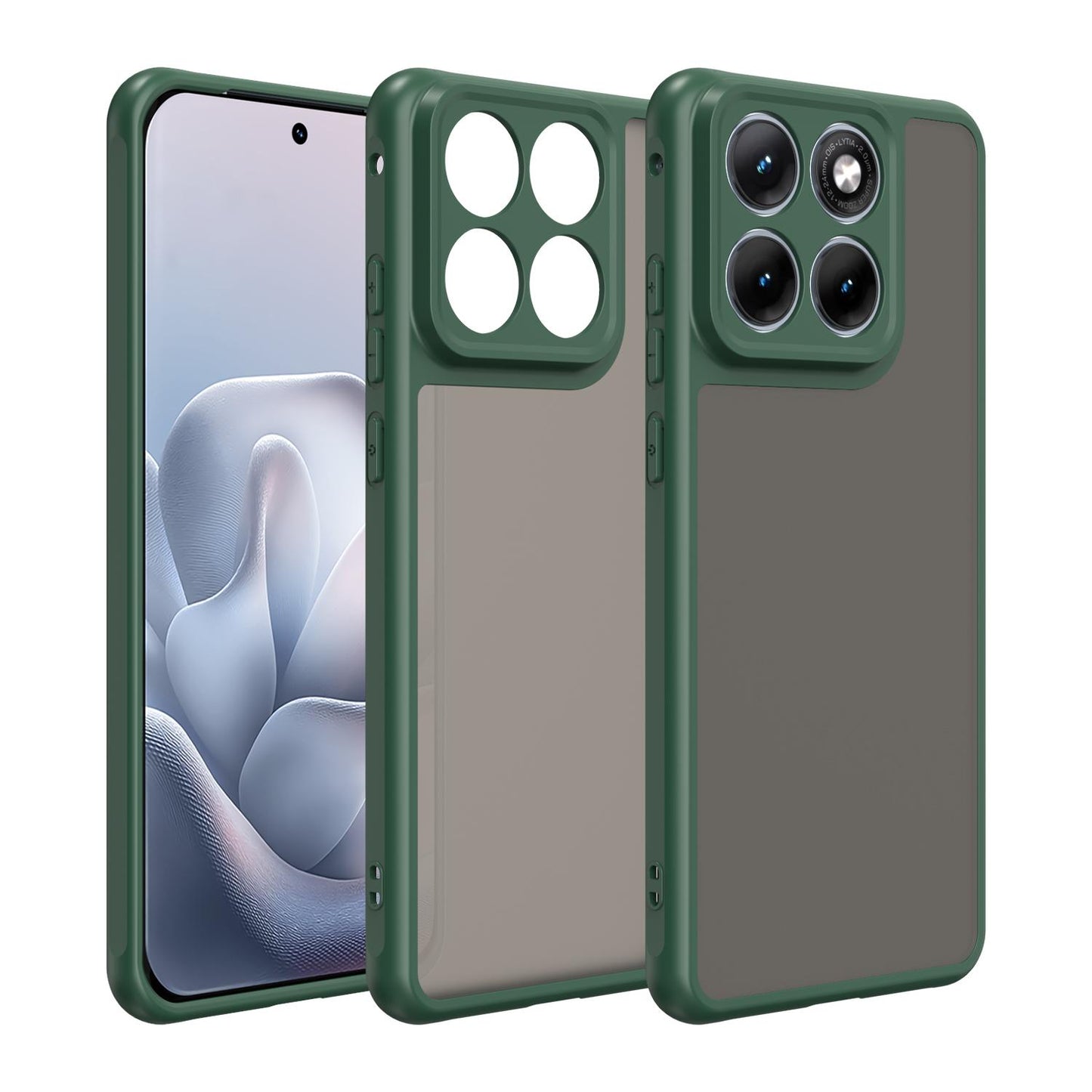 Motorola Edge 70 Fusion+ 5G TPU Hybrid PC Frosted Phone Case with Durable Scratch, Dirt & Wear Protection, Precise Cutouts, Lightweight Easy-Fit Slim Cover