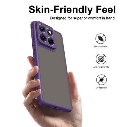 Motorola Edge 70 Fusion+ 5G TPU Hybrid PC Frosted Phone Case with Durable Scratch, Dirt & Wear Protection, Precise Cutouts, Lightweight Easy-Fit Slim Cover