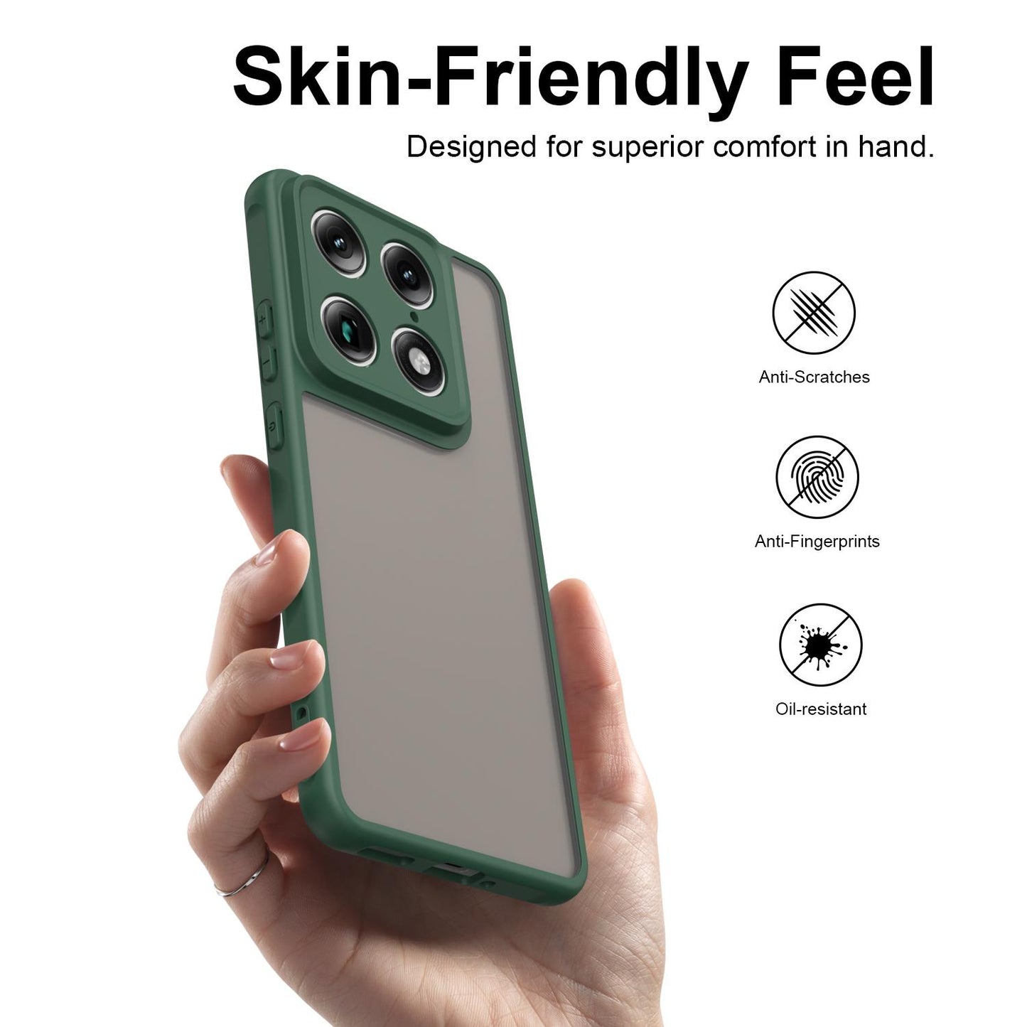 Motorola Signature 5G TPU Hybrid PC Frosted Phone Case with Durable Scratch, Dirt & Wear Protection, Precise Cutouts, Lightweight Easy-Fit Slim Cover