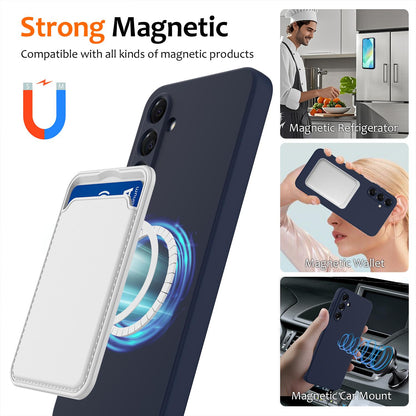 Samsung Galaxy A16 5G Shockproof Silicone MagSafe Phone Case with Microfibre Lining Magnetic Cover